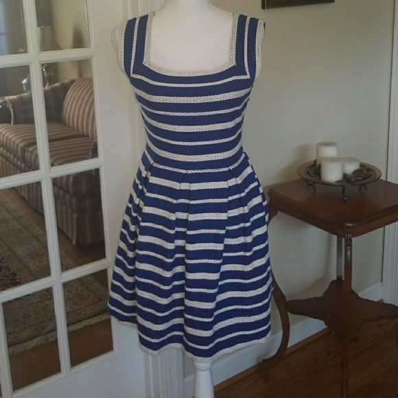 Max Studio Dresses & Skirts - Max Studio nautical rope blue dress size S